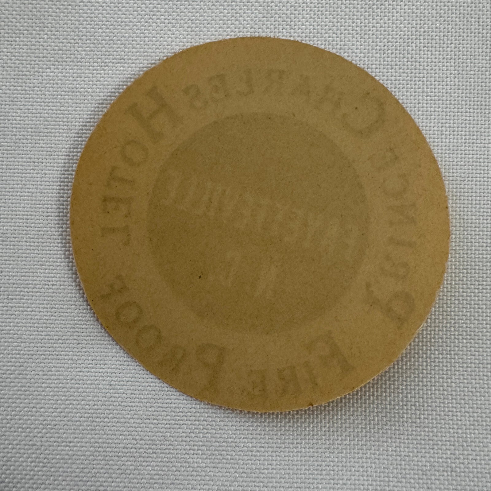 Vintage Travel Luggage Label Prince Charles Hotel Fayetteville North Carolina NC