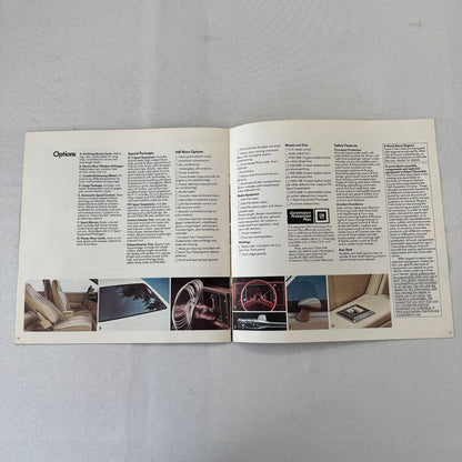 1982 Chevrolet Citation Car Sales Brochure Catalog Chevy X11 X-11