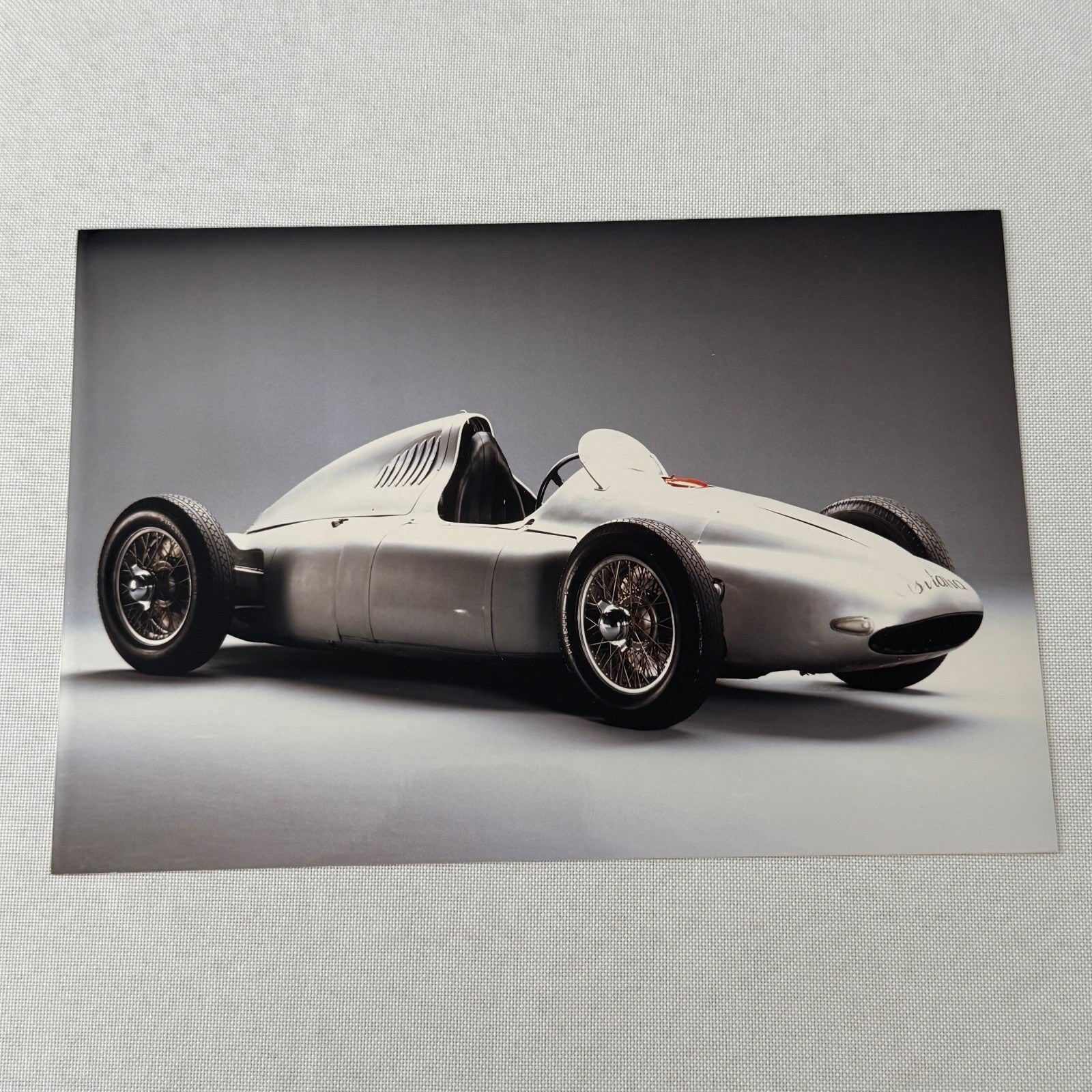 1947 Cisitalia Racing Car Porsche Factory Press Photo Photograph Print