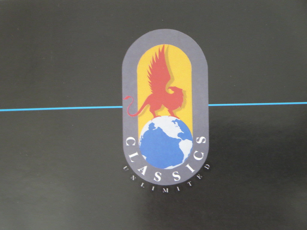 Poster Auburn Speedster Car Automotive Art Classics Unlimited Vintage 1986