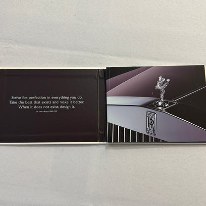 Rolls Royce Phantom Press Kit Brochure with Photo CD