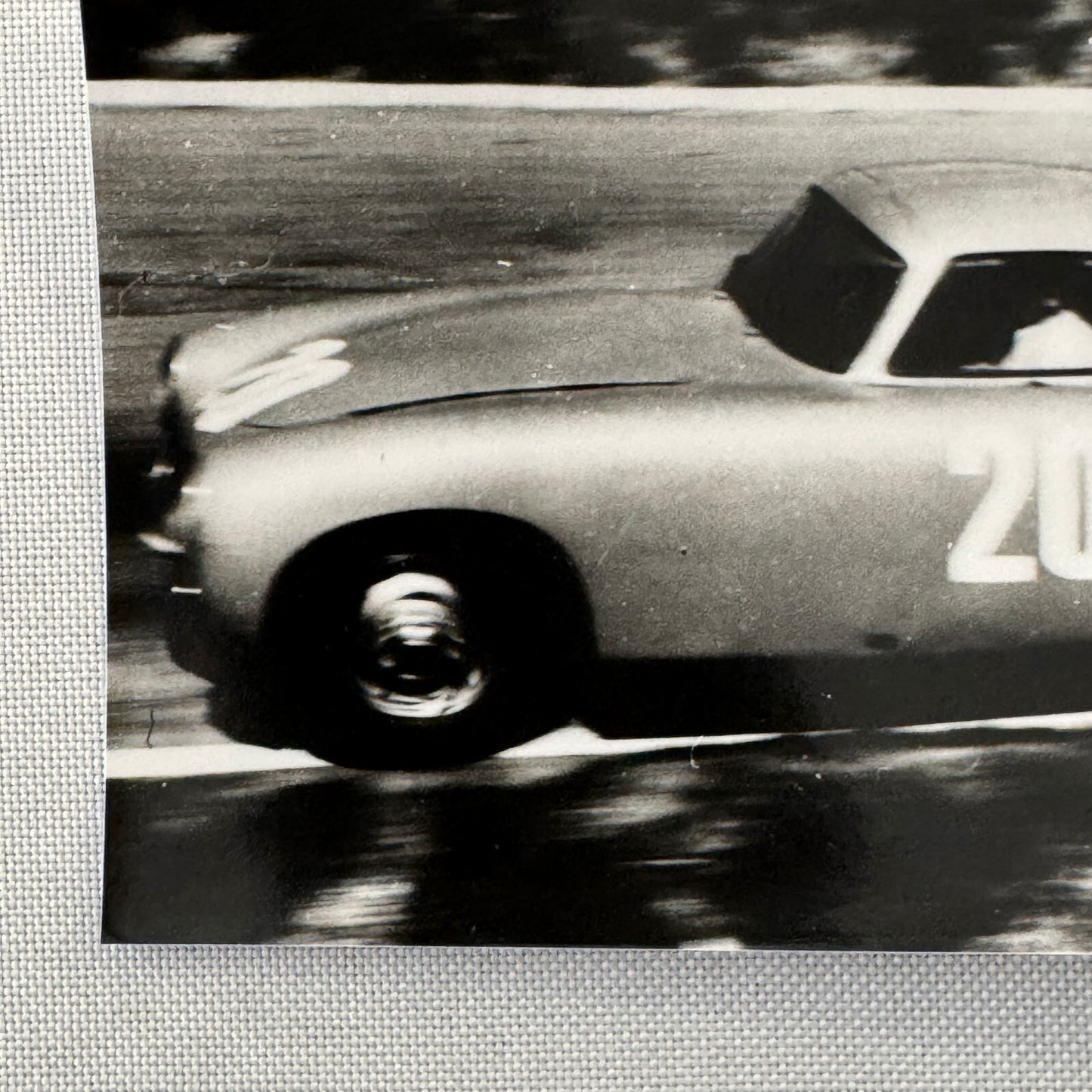 Mercedes Benz 300 SL Racing Car Photo Photograph Hermann Lang 1952