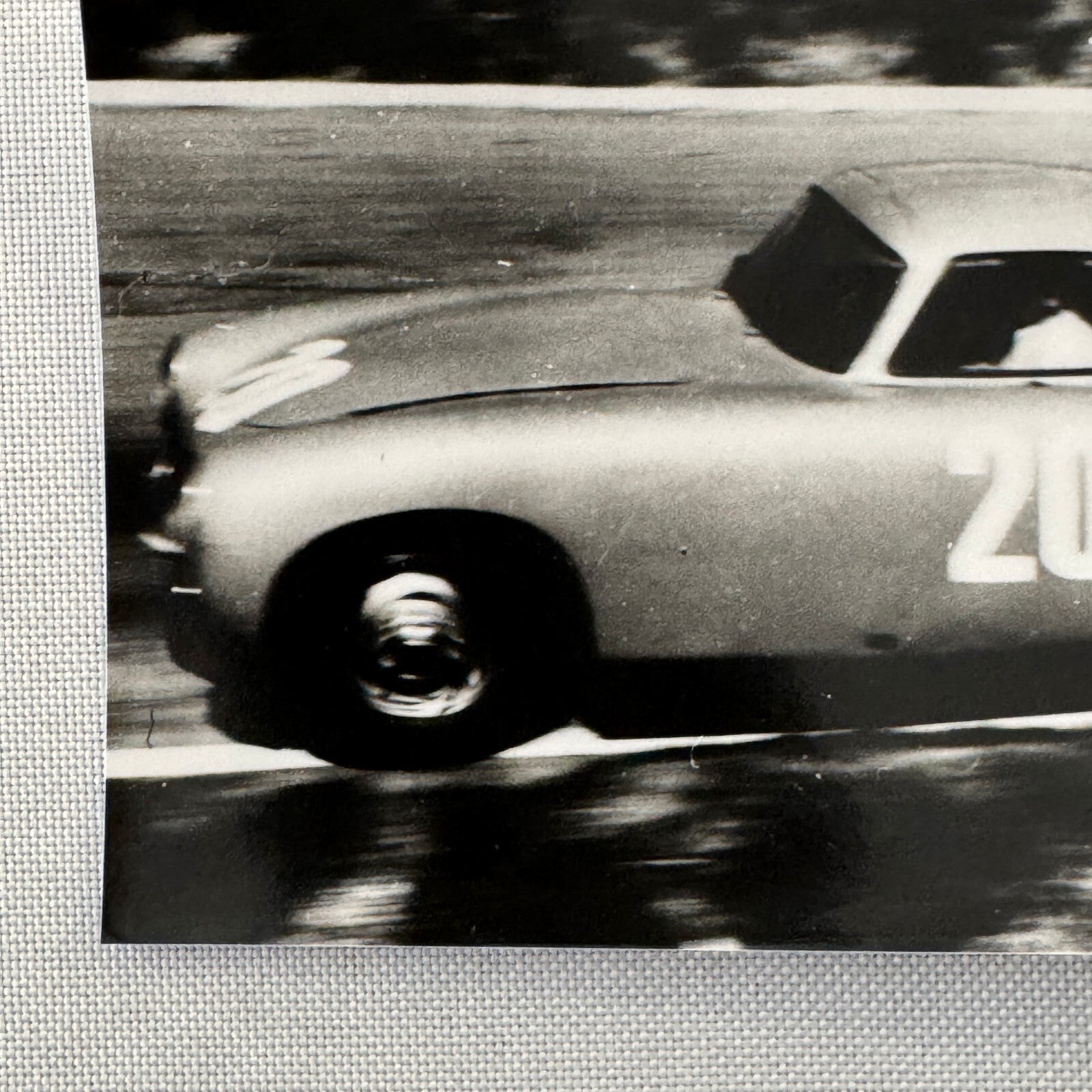 Mercedes Benz 300 SL Racing Car Photo Photograph Hermann Lang 1952