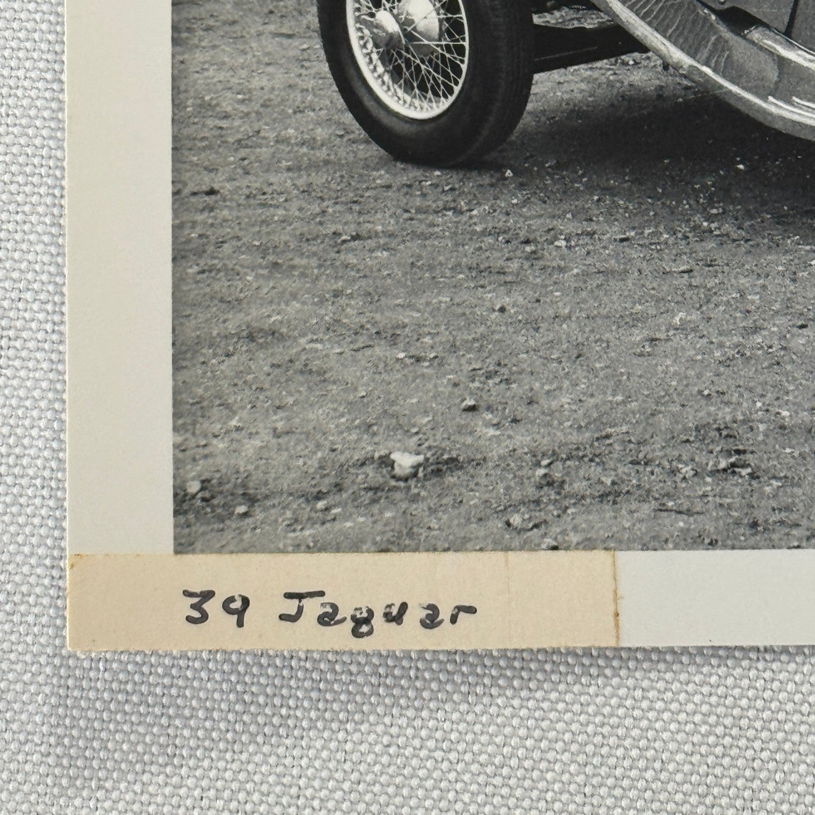 1939 Jaguar SS100 Car Photo Automobile Photograph Vintage Jaguar SS 100