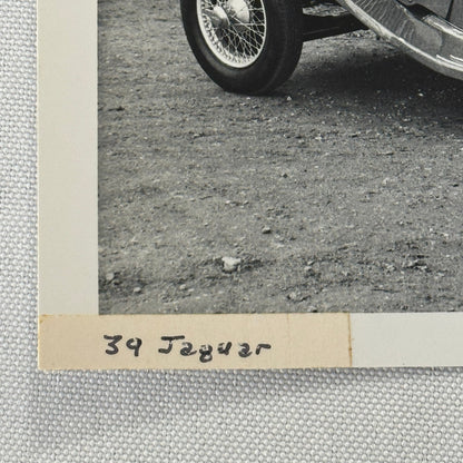 1939 Jaguar SS100 Car Photo Automobile Photograph Vintage Jaguar SS 100