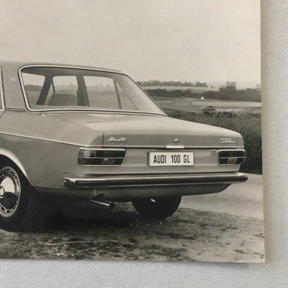 Audi 100 GL Factory Press Photo Photograph Audi 100GL 100 LS 100LS