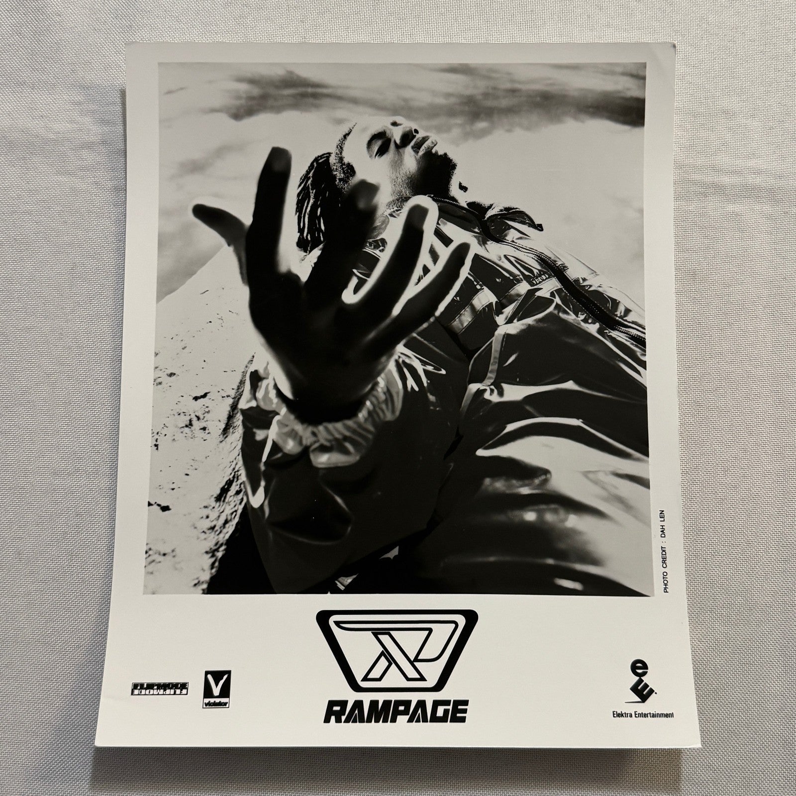 X7 Rampage Music Publicity Press Photo Photograph Rap Hip Hop Artist