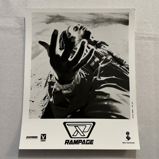 X7 Rampage Music Publicity Press Photo Photograph Rap Hip Hop Artist