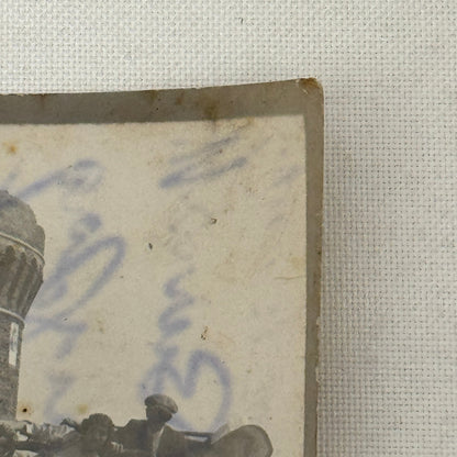 Vintage Photograph Photo Antique People in Early Automobile Car