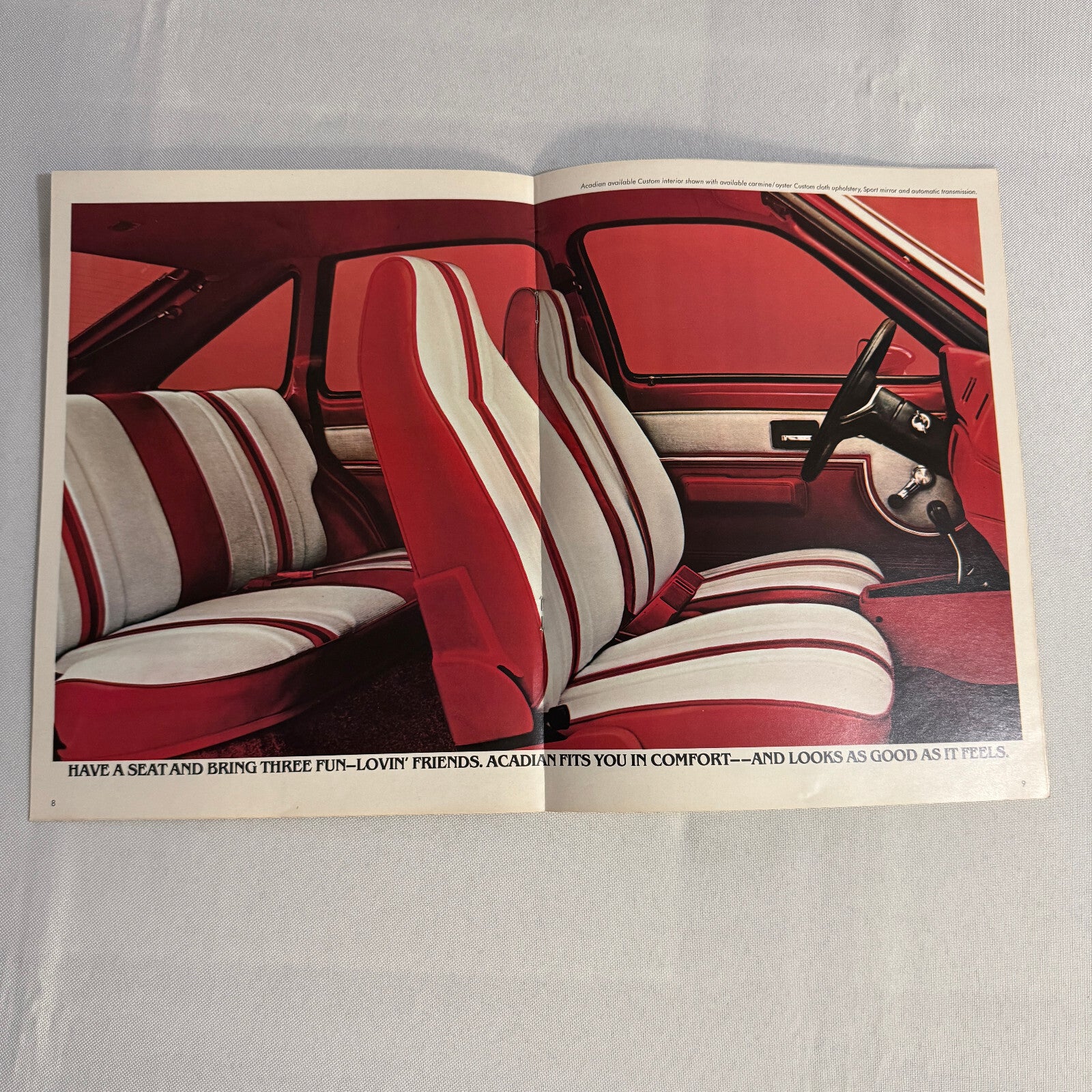 1980 Pontiac Acadian Car Sales Brochure Catalog Hatchback Coupe Sedan Acadian S