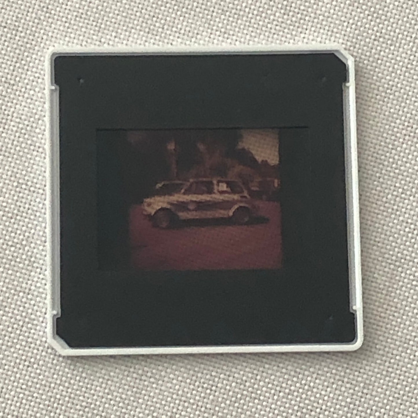 35mm Vintage Photo Slide Honda Car Custom Design Modified Automobile