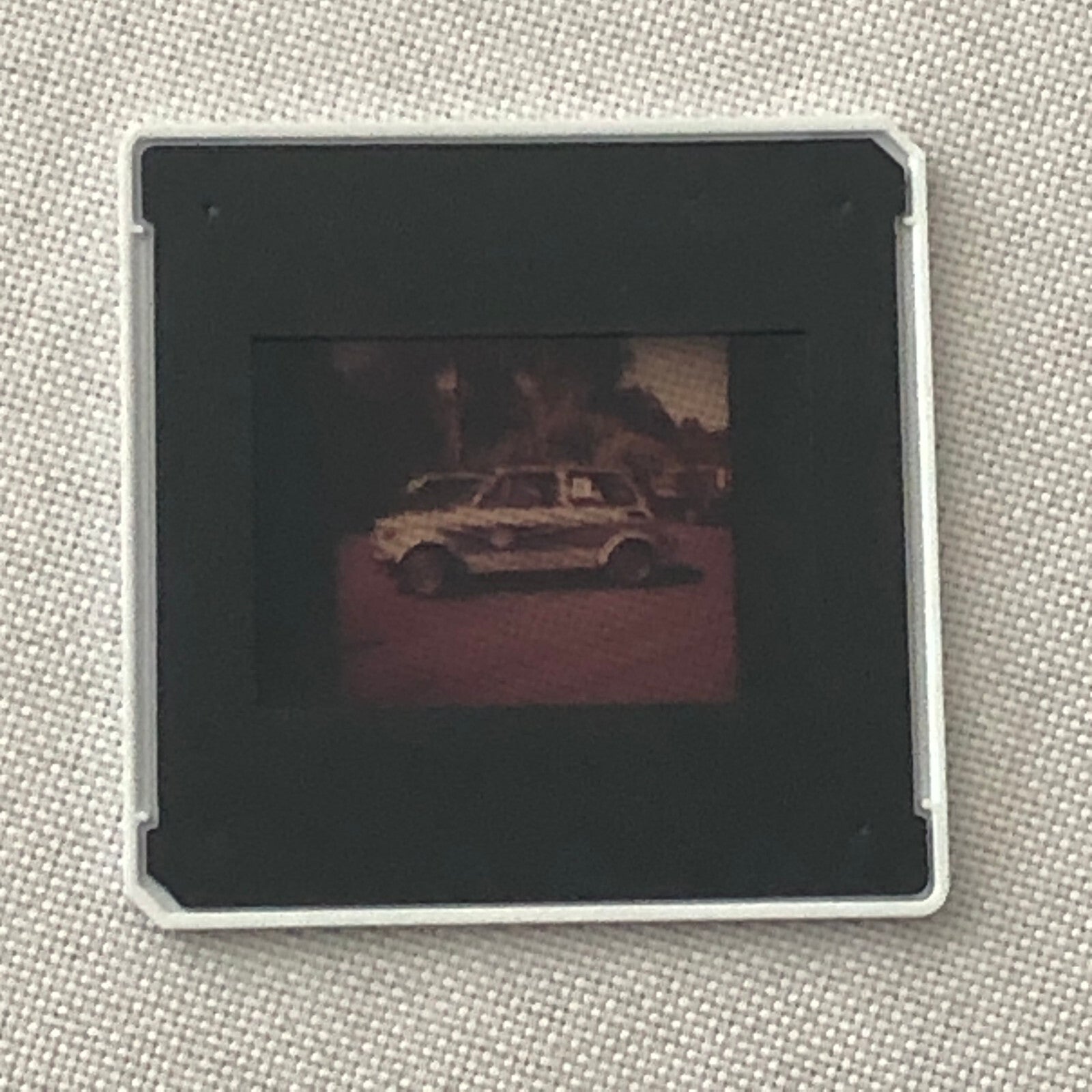 35mm Vintage Photo Slide Honda Car Custom Design Modified Automobile