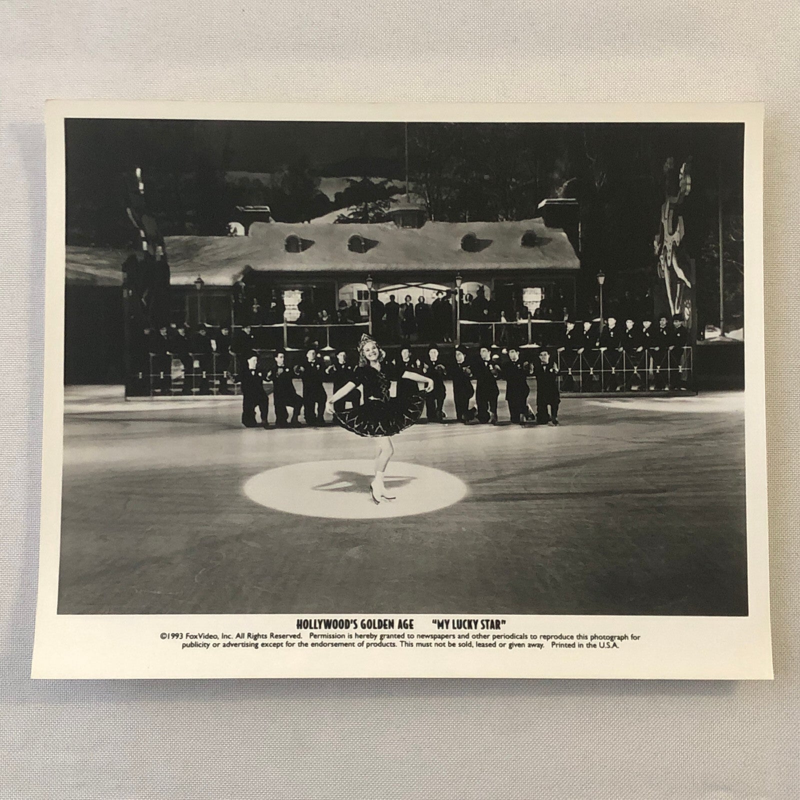 Movie Film Press Photo Photograph My Lucky Star Hollywood Golden Age 1993