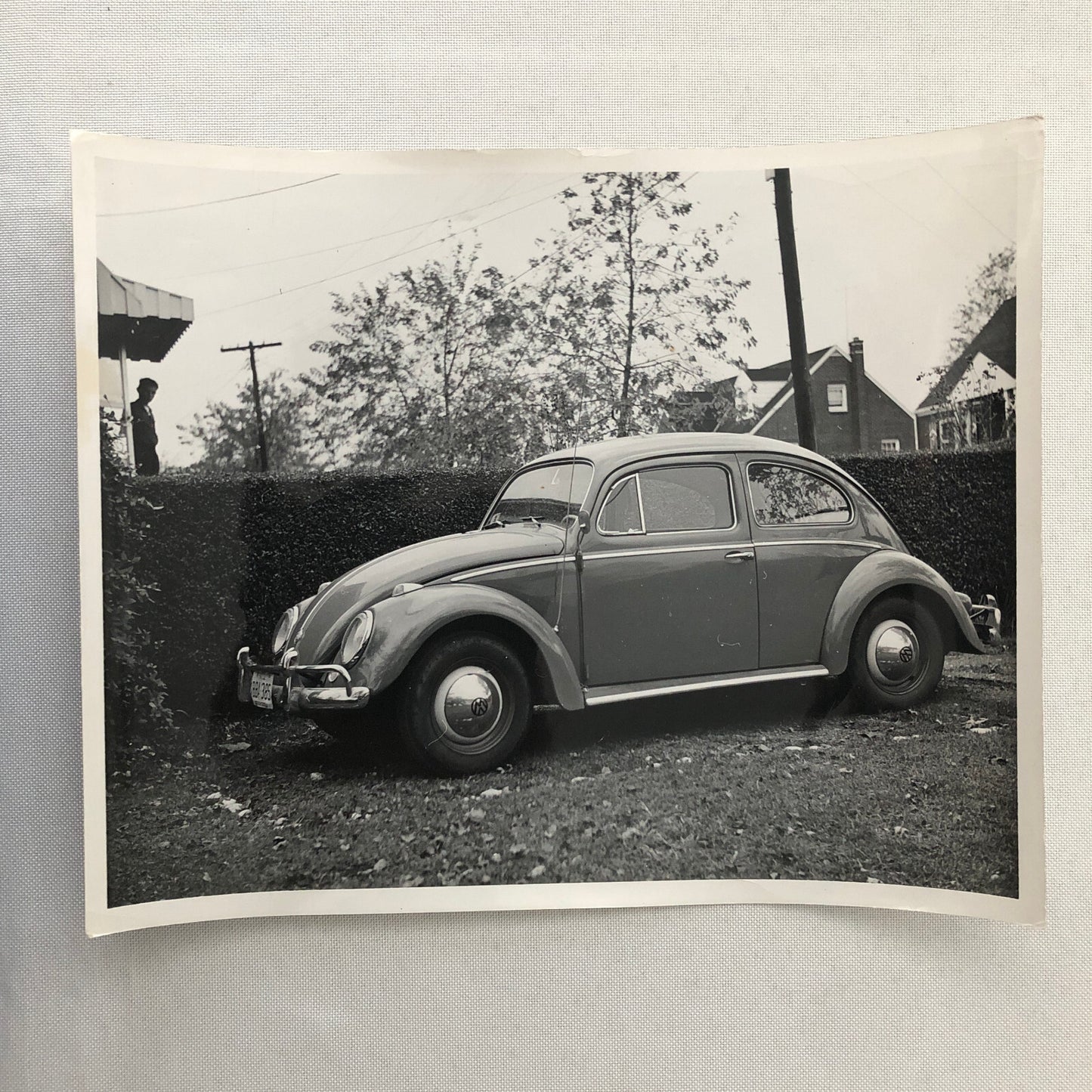 Vintage Volkswagen VW Beetle Bug Car Photo Photograph