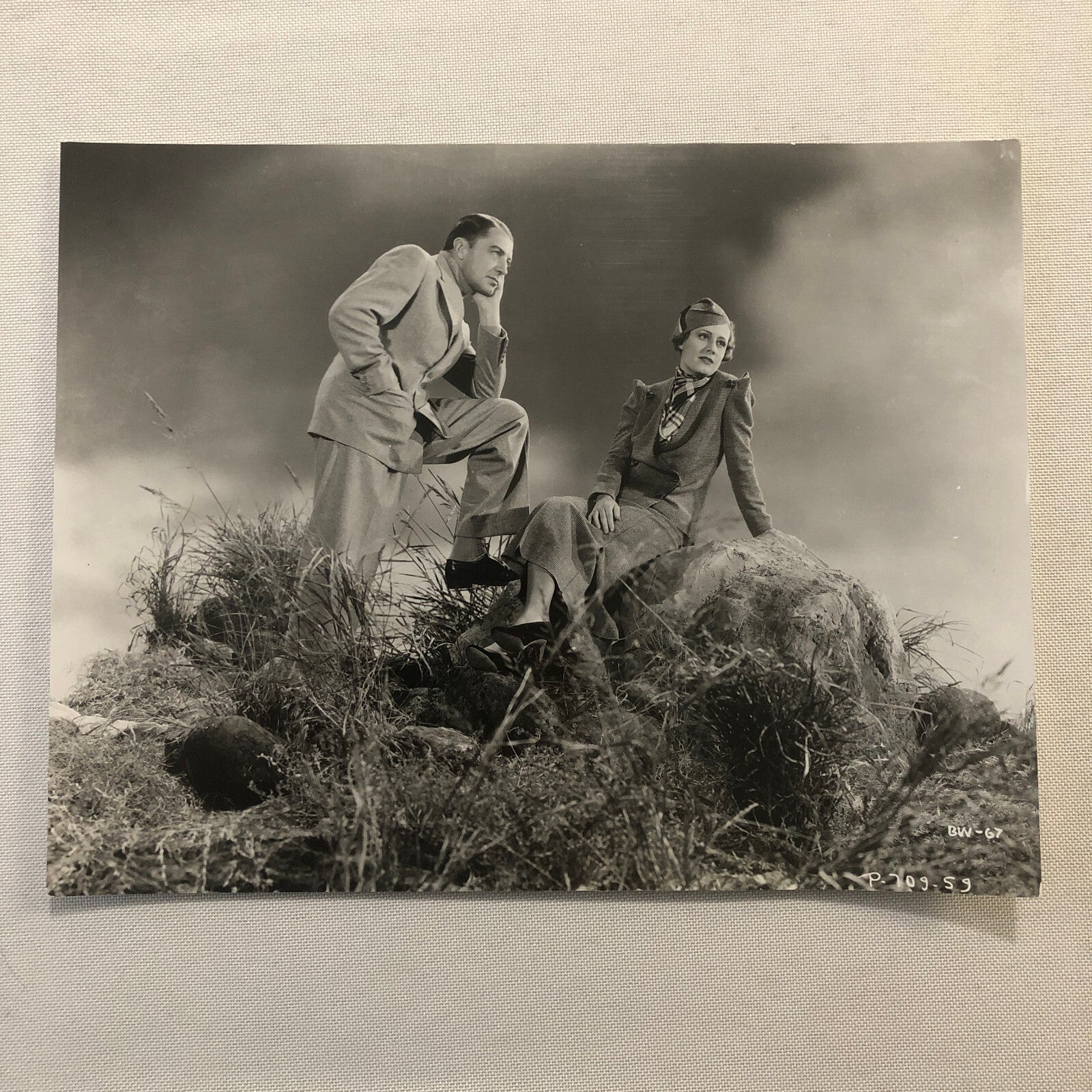 Vintage Movie Still Photo Photograph Print Actor Actress Clive Brook