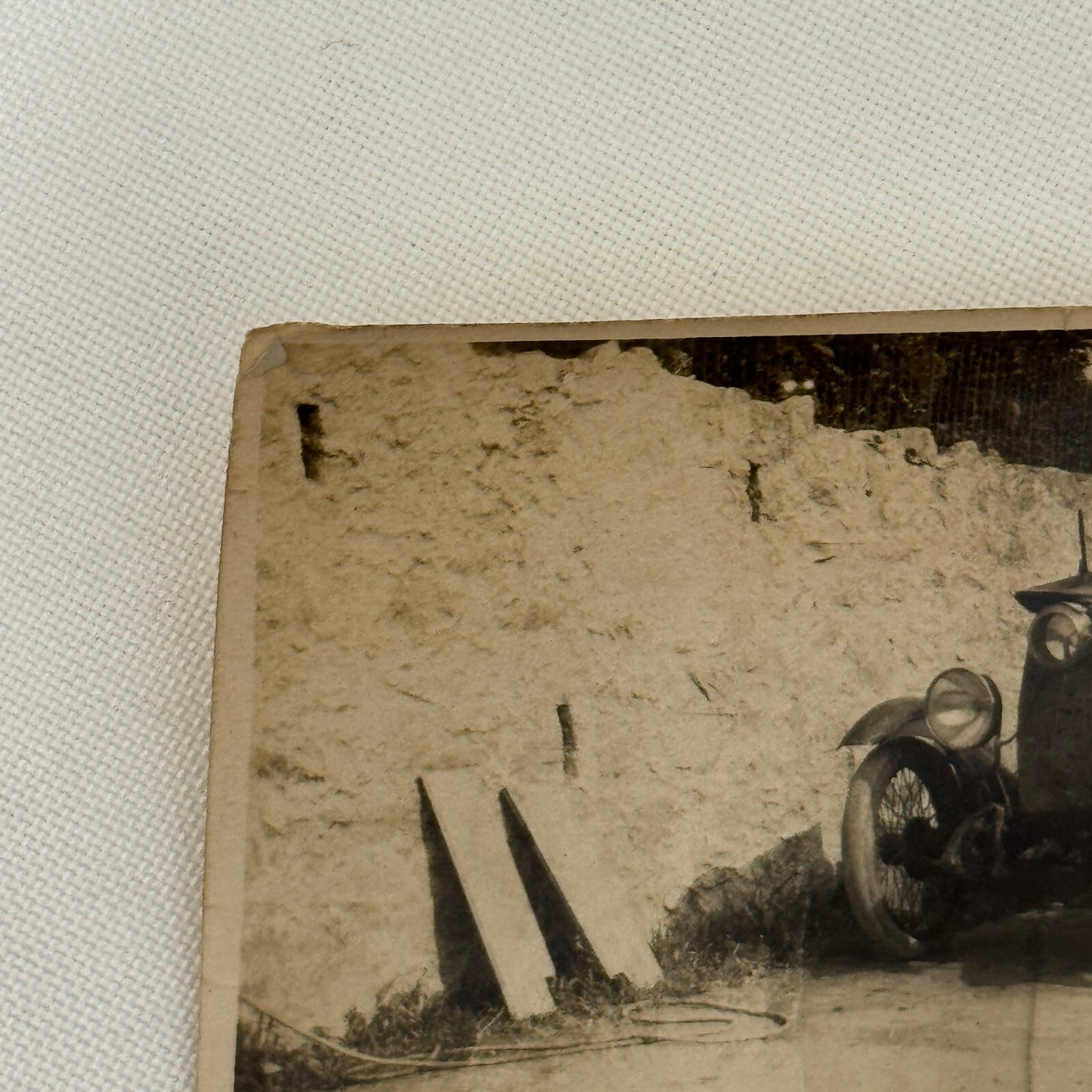 Vintage Photograph Photo Early Antique Car Automobile 1919