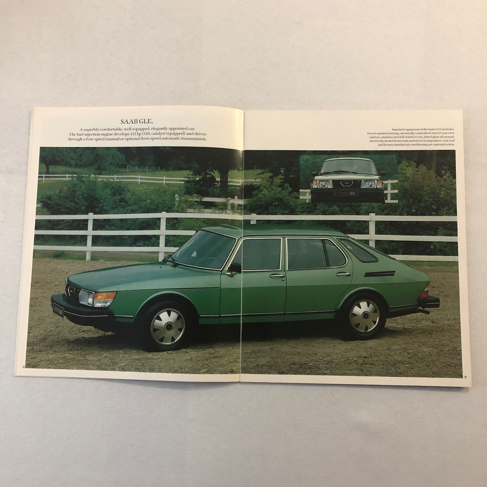 1979 Saab 900 Car Automobile Sales Brochure Catalog 900 GLi EMS GLE Turbo