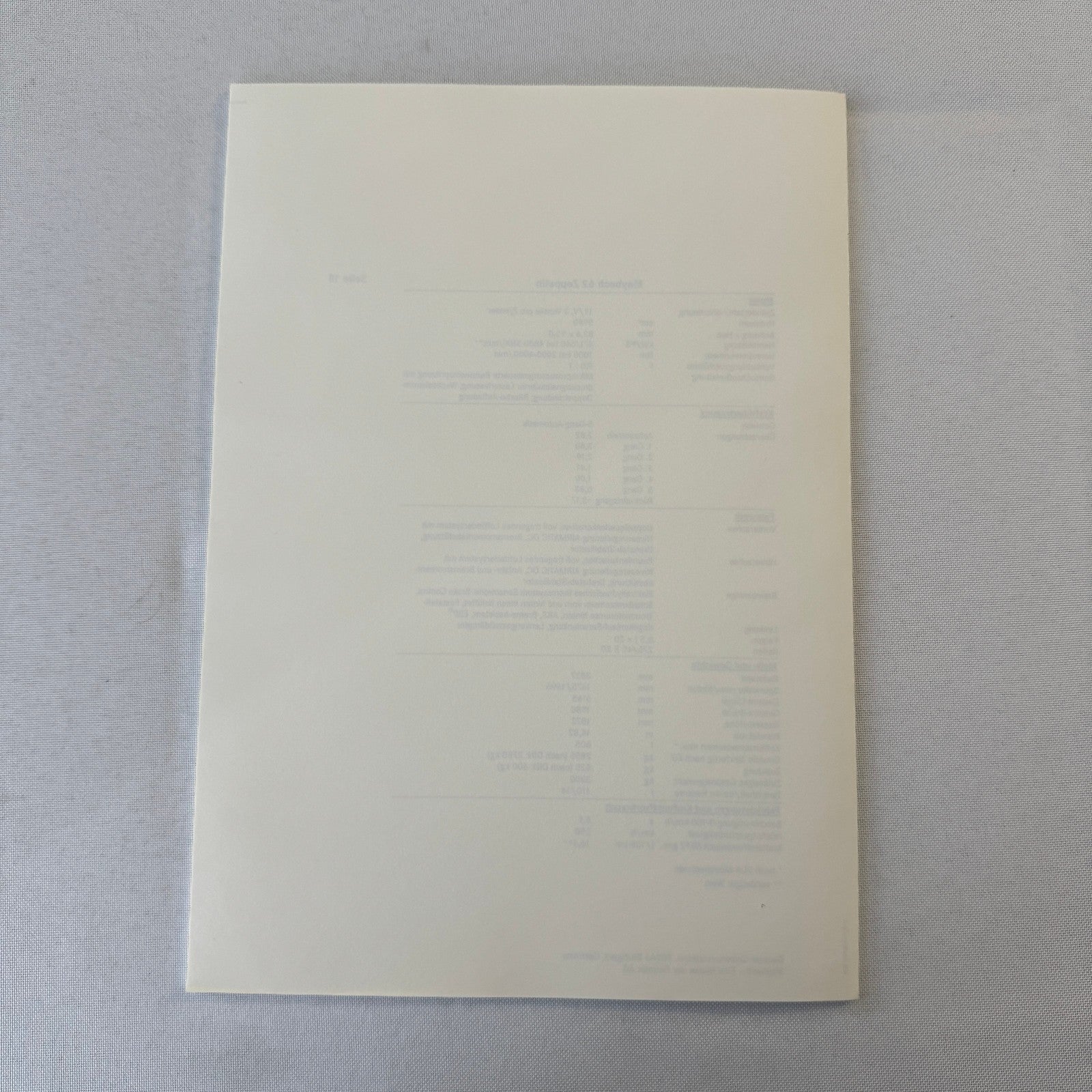 2009 Maybach 62 Zeppelin Car Press Kit Photo Brochure GERMAN