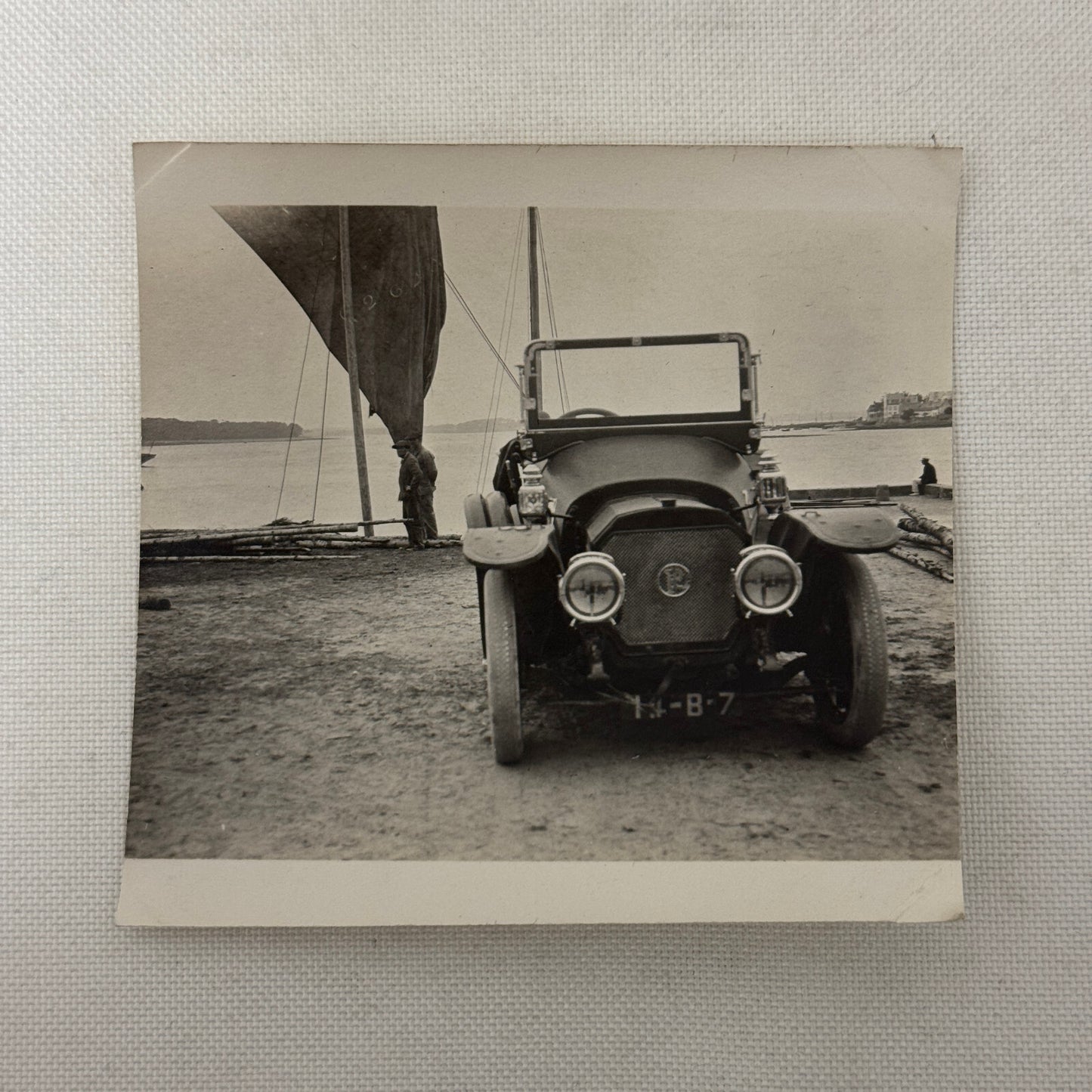 Vintage Photograph Photo Early Antique Car Automobile