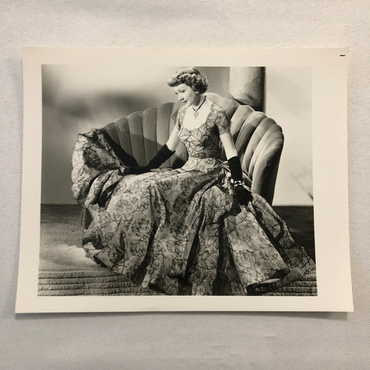 Claudette Colbert Hollywood Movie Star Actress Photo Photograph Print