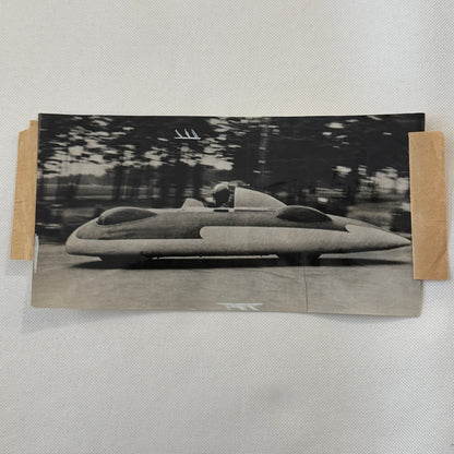 Swesda Zvezda Streamliner Soviet Land Speed Record Car Streamlined Press Photo