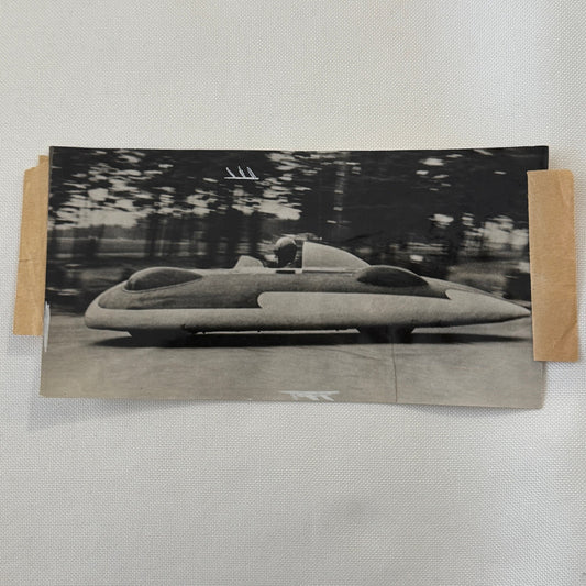 Swesda Zvezda Streamliner Soviet Land Speed Record Car Streamlined Press Photo