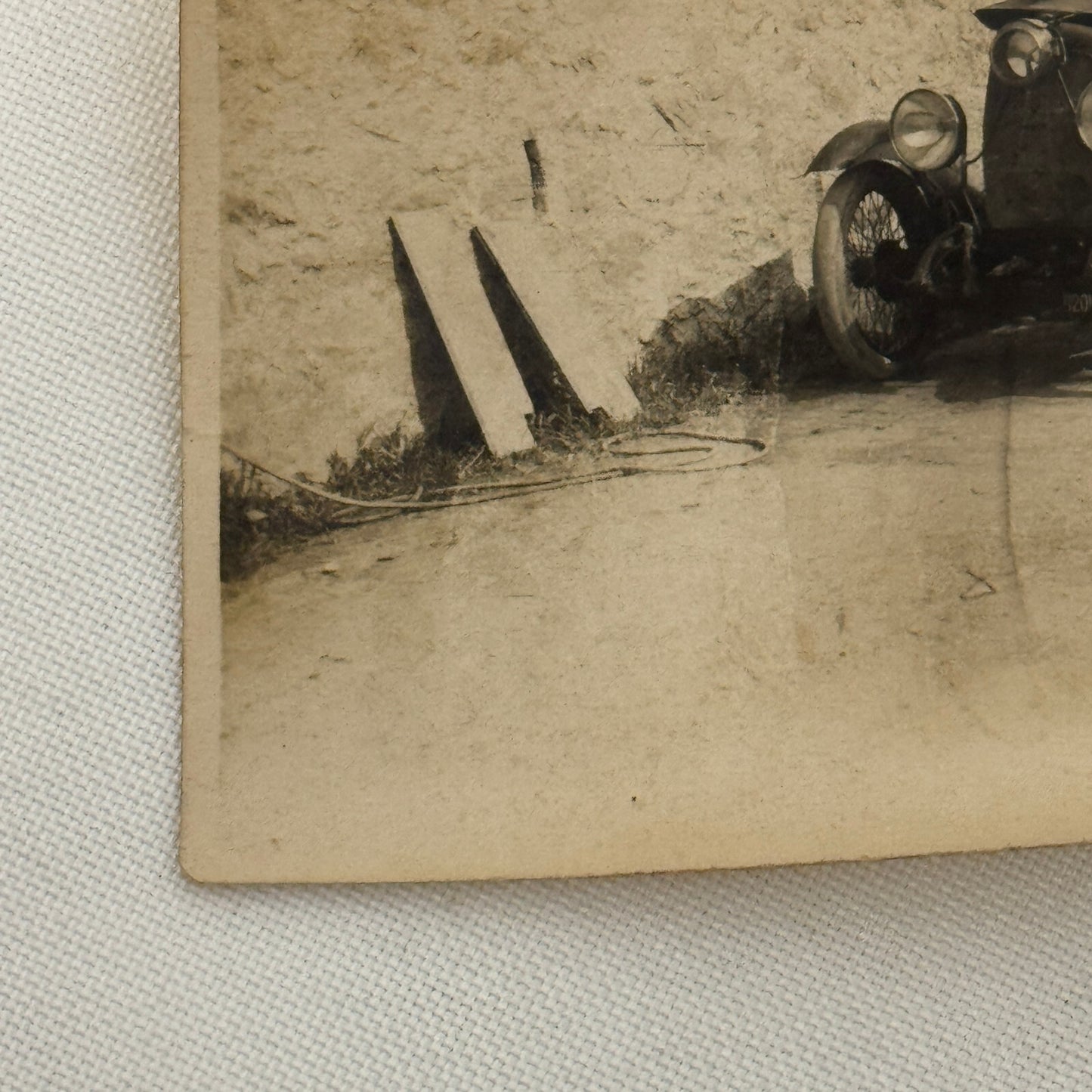 Vintage Photograph Photo Early Antique Car Automobile 1919