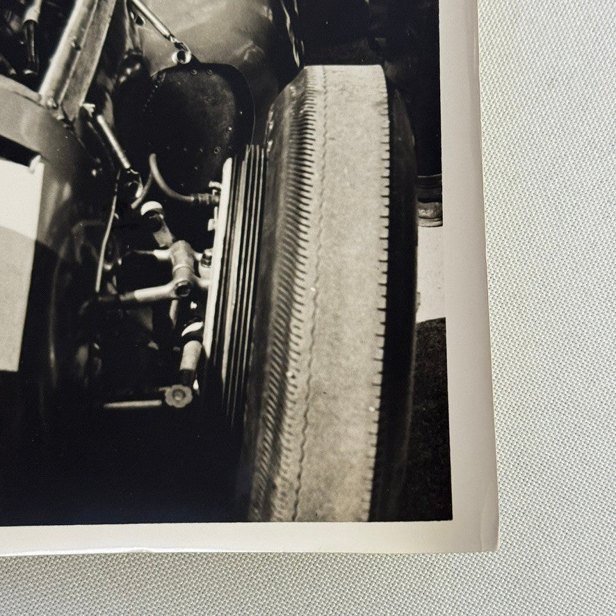 Vintage Indy Racing Photo Fred Agbashian Maserati Car Motorsport Race Photograph