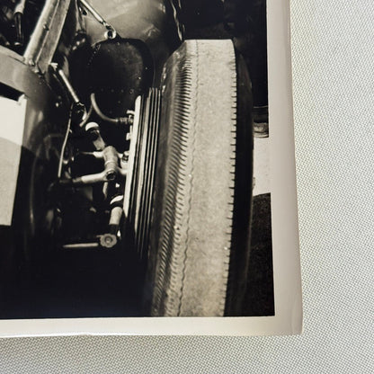 Vintage Indy Racing Photo Fred Agbashian Maserati Car Motorsport Race Photograph