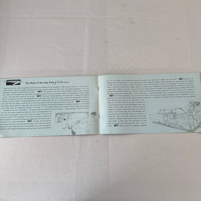 1960 Ford Falcon Car Sales Brochure Catalog Canadian Tudor Fordor Sedan