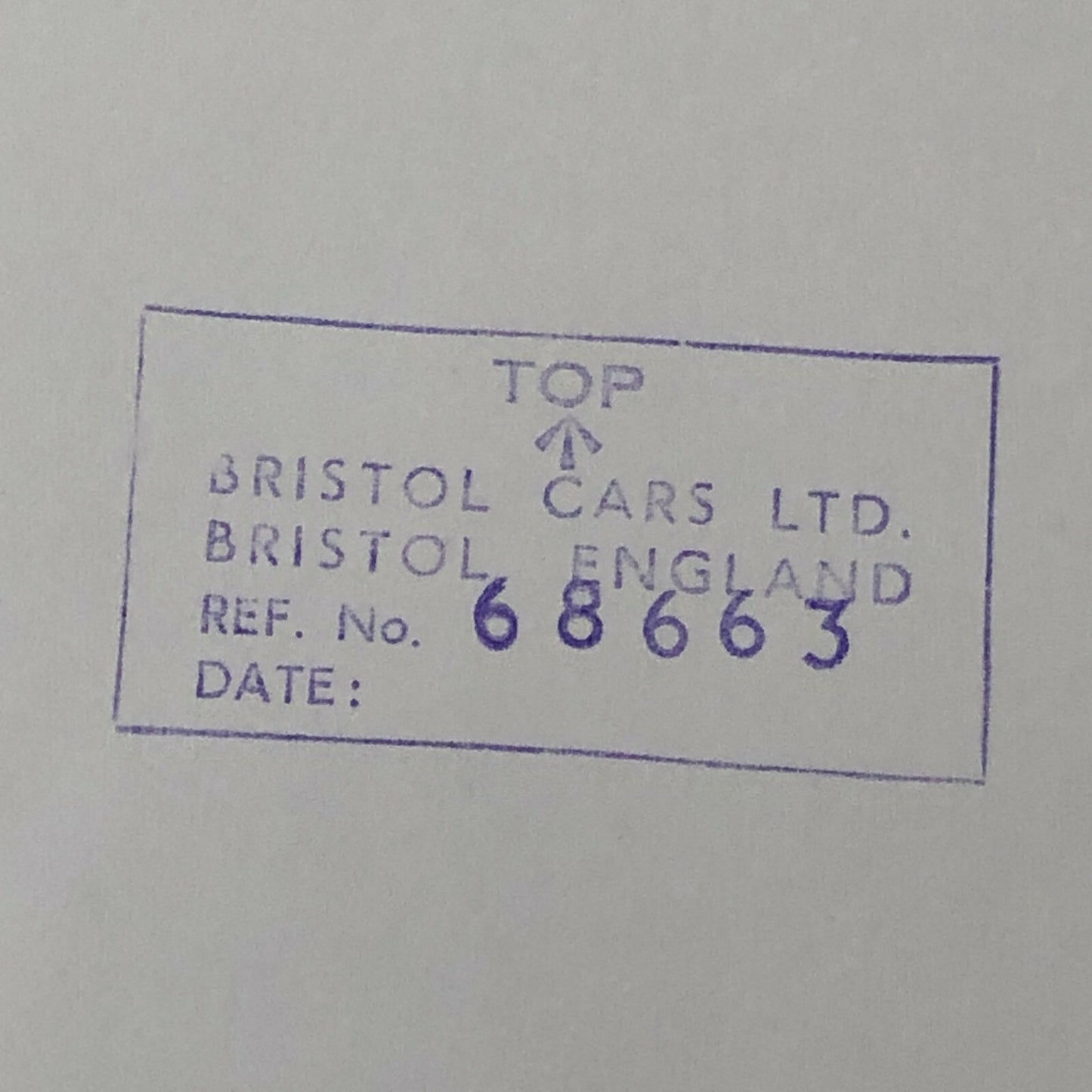Vintage Bristol Car Factory Press Photo Photograph Print 