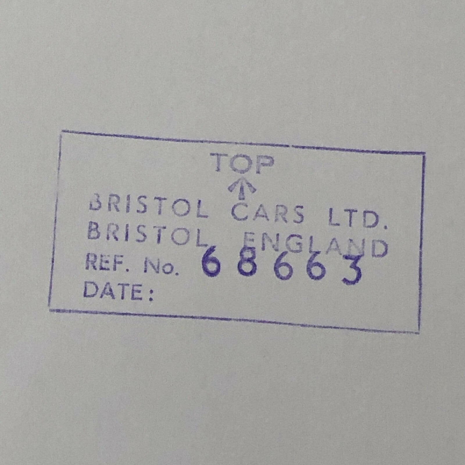 Vintage Bristol Car Factory Press Photo Photograph Print 
