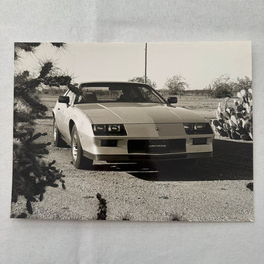 Chevrolet Camaro Factory Press Publicity Photo Photograph Print Chevy