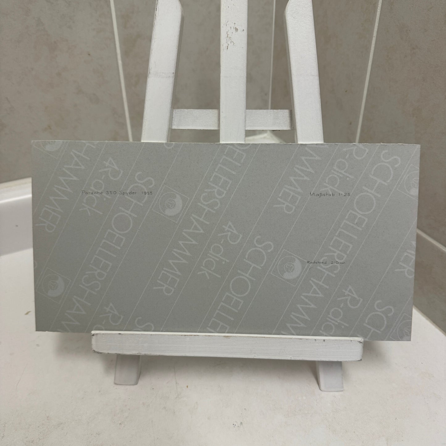 1955 Porsche 550 Spyder Car Illustration Art Drawing Hand Drawn