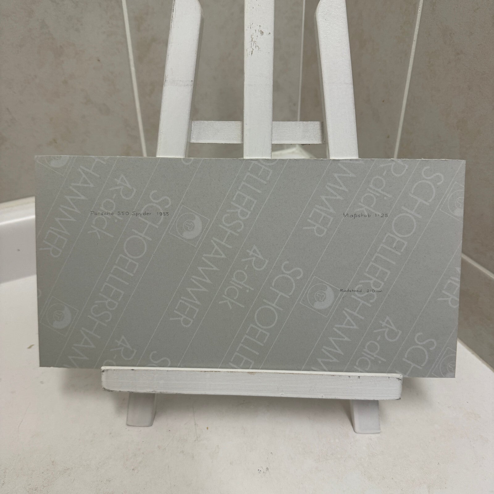 1955 Porsche 550 Spyder Car Illustration Art Drawing Hand Drawn