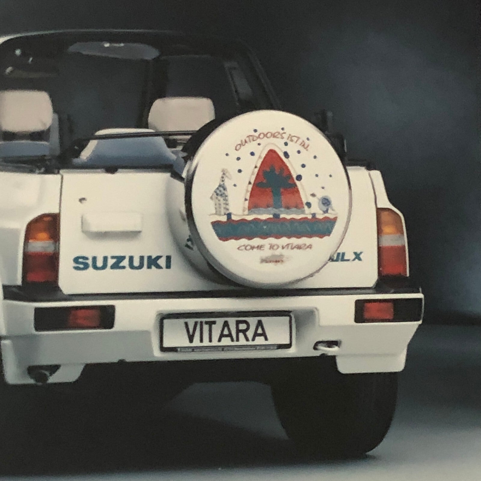 Suzuki Vitara De Luxe Cabrio Outdoors Car Factory Press Photo Photograph