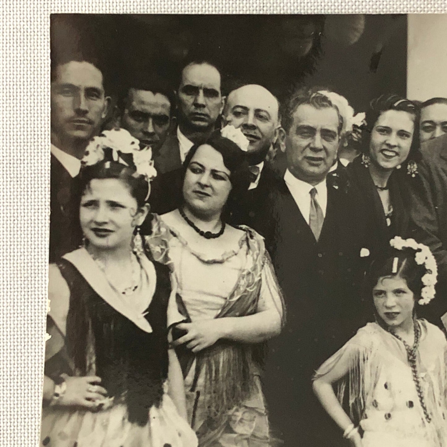 Vintage Press Photo Photograph Spain Feast of Seville President Women 1933