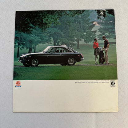 MG MGB GT Vintage Car Sales Brochure Catalog Advertising