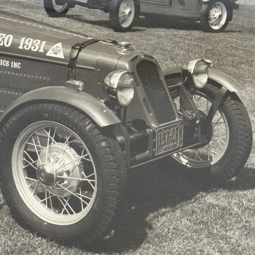 Vintage Kit Car Photo Photograph Bugatti Alfa Romeo Replica Conrad Weiffenbach
