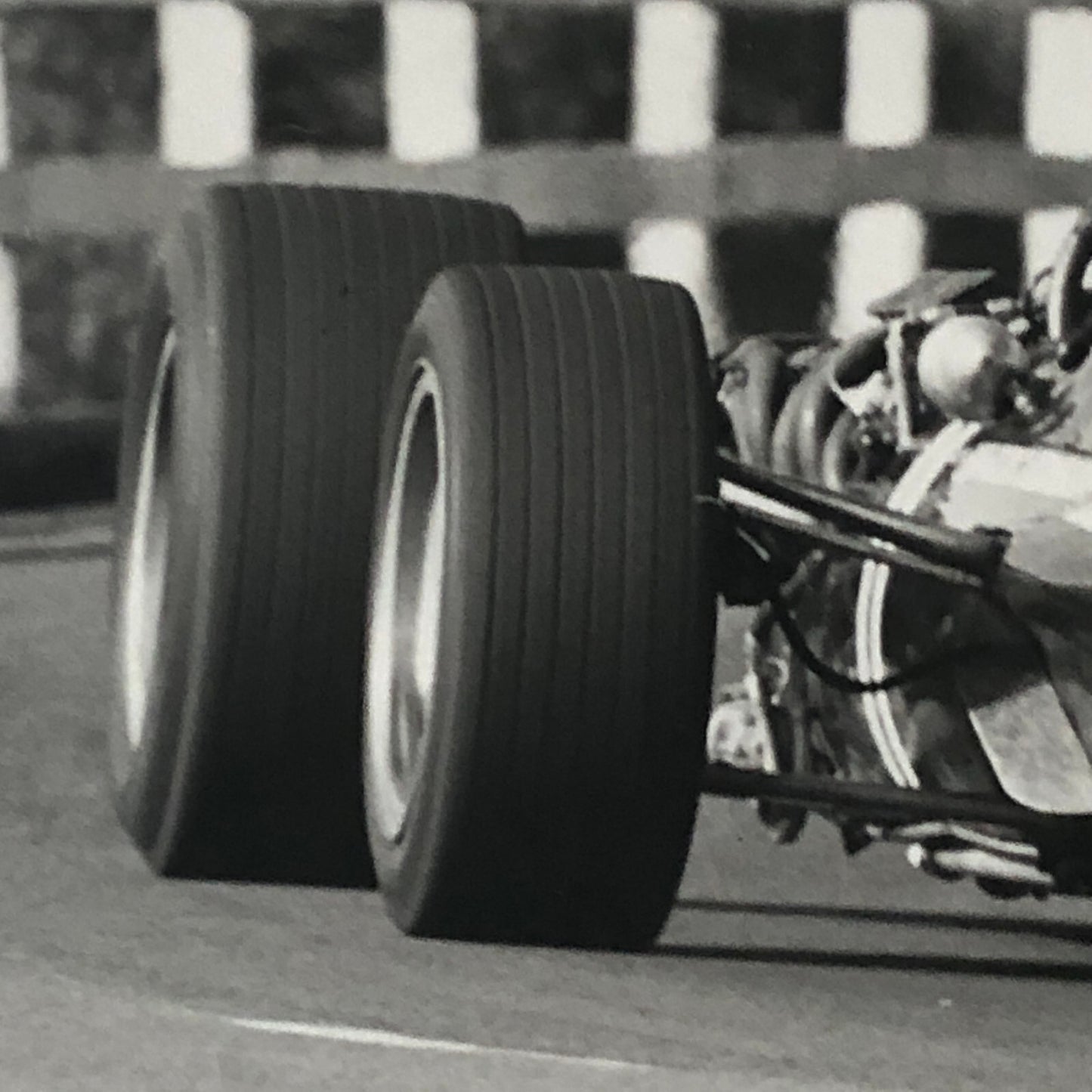 Vintage BRM Racing Car Press Photo Photograph 1968 Tasmania Pedro Rodriguez
