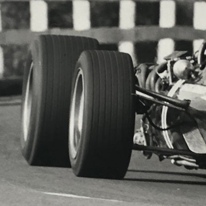 Vintage BRM Racing Car Press Photo Photograph 1968 Tasmania Pedro Rodriguez