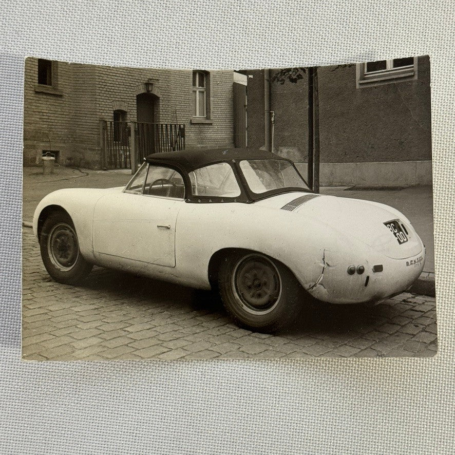 Denzel Sports Car Roadster Photo Photograph Print Vintage