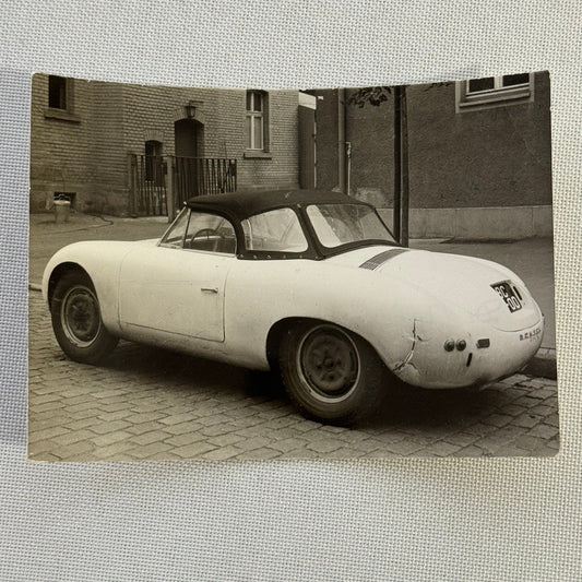 Denzel Sports Car Roadster Photo Photograph Print Vintage