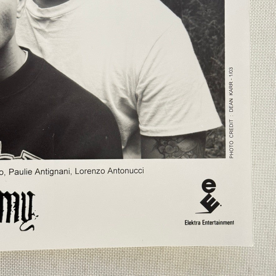 Sworn Enemy Publicity Press Photo Photograph Punk Sal LoCoco Mike Couls