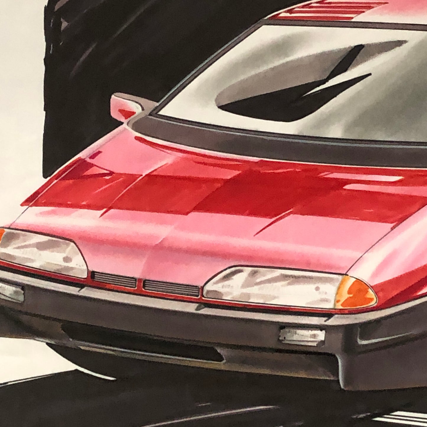 Styling Concept Automobile Illustration Art Drawing Sketch Nottrodt