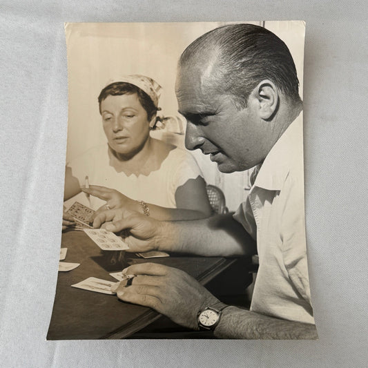 Juan Manuel Fangio Retirement Vacation Holiday Italian Press Photo F1 Racing