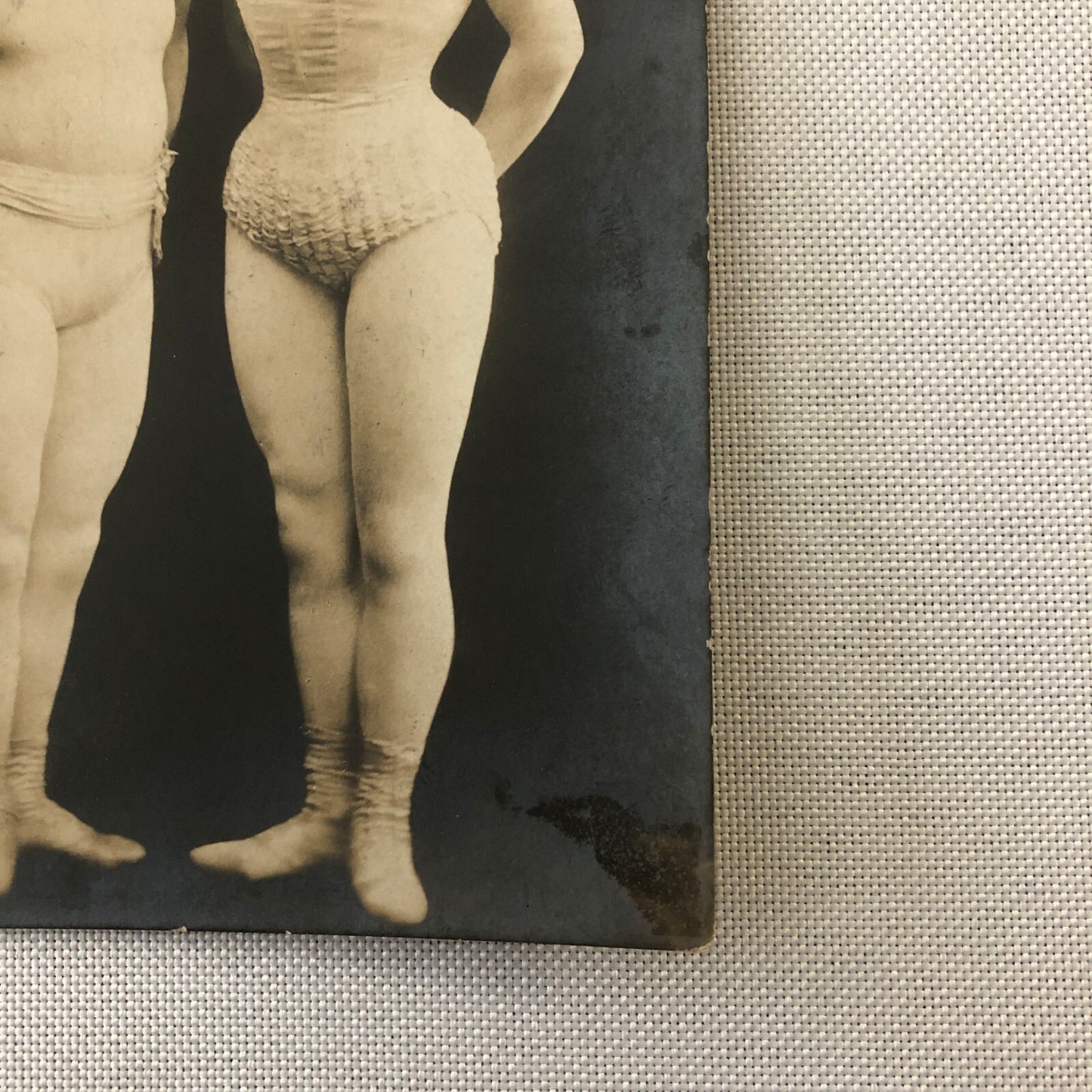 Circus Performer Real Photo Postcard Post Card RPPC The Sandwinas