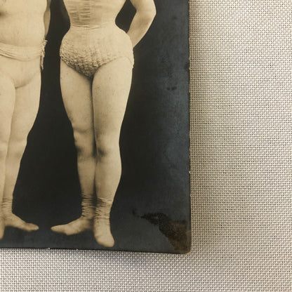 Circus Performer Real Photo Postcard Post Card RPPC The Sandwinas