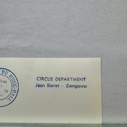 Vintage Circus Juggling Balancing Act Photo Photograph Micheletty