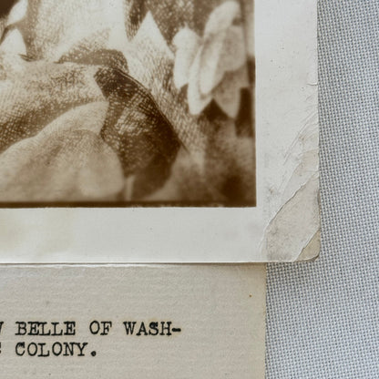 1933 Society Woman Press Photo Photograph Mexican Embassy Washington DC